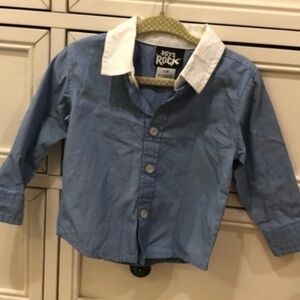 Boys Rock Dress Shirt